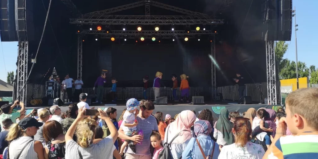 Avrupa Spor ve Kültür Festivali Coşkuyla Başladı