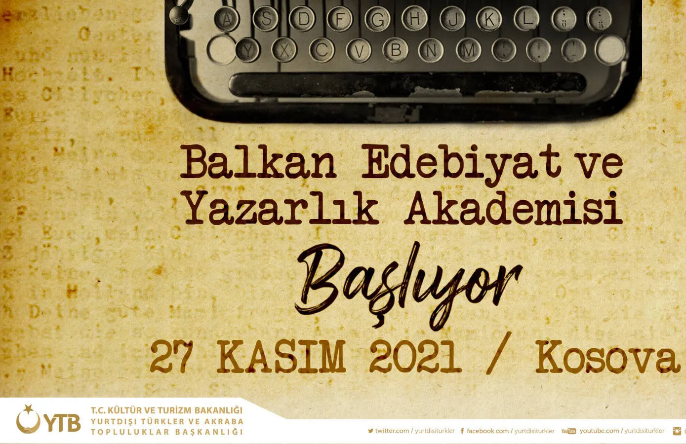 Yurtdışı Türker ve Akraba Topluluklar Başkanlığı (YTB), 27 Kasım -