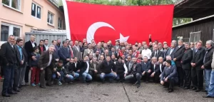 Milliyetçi Hareket Partisi Iğdır milletvekili Sinan Oğan Duisburg Merkez Ülkü