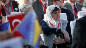 Bosna Hersek'in son kadısı Becir Efendi'nin eşi Nimeta Jahic'in Saraybosna'da