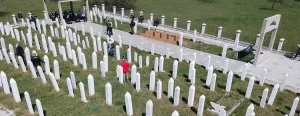 Bosna Hersek'in orta kesimlerindeki Vitez şehri yakınında bulunan Ahmiçi köyünde,