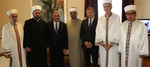 Başbakan Binali Yıldırım, Karadağ Diyanet İşleri Başkanı Rıfat Feyziç, Bulgaristan