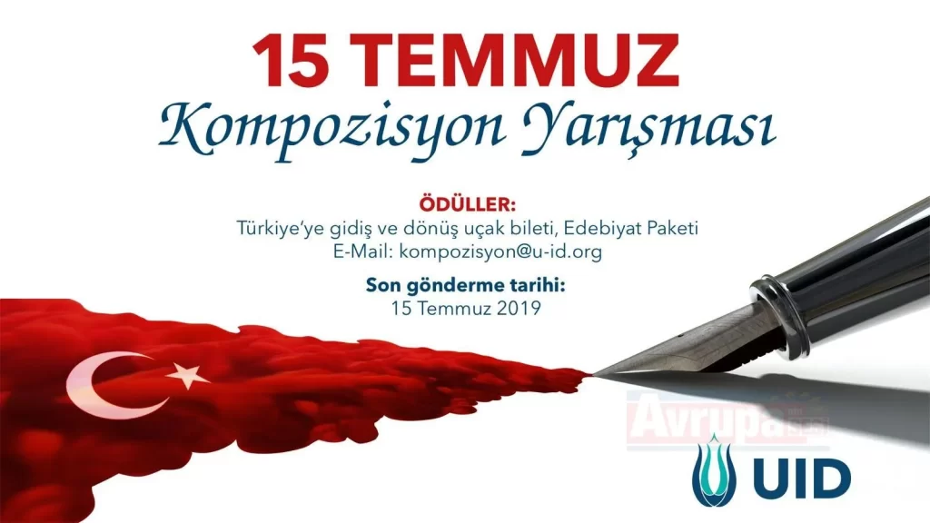 15 TEMMUZ Kompozisyon Yarışması Ödülleri Muhteşem