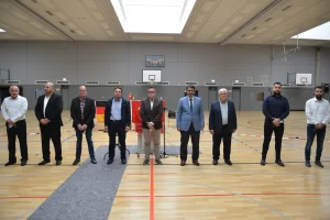 Almanya’nın Kuzey Ren Vestfalya eyaleti Bedburg beldesinde Diyanet İşleri Türk