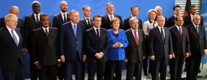 Libya'da kalıcı ateşkes ve siyasi sürecin başlatılması amacıyla düzenlenen konferans