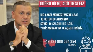 Uluslararası Demokratlar Birliği (UID), koronavirüs ile ilgili Avrupa’nın her yerindeki