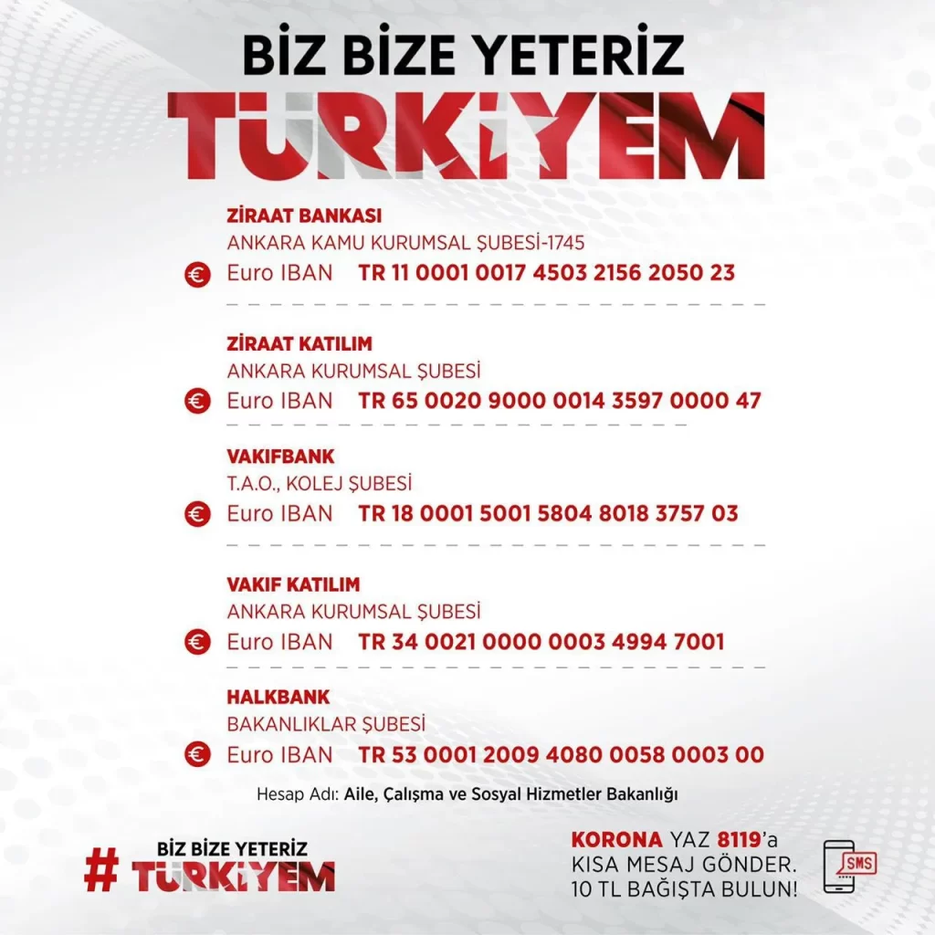 Biz Bize Yeteriz Türkiyem - Milli Dayanışma Kampanyası