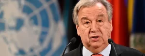 Birleşmiş Milletler (BM) Genel Sekreteri Antonio Guterres, dünya genelinde insan
