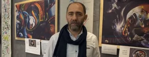 Polis Başmüfettişi ressam Sula'nın, 50. sergisi 'Üç kıta tek hat',