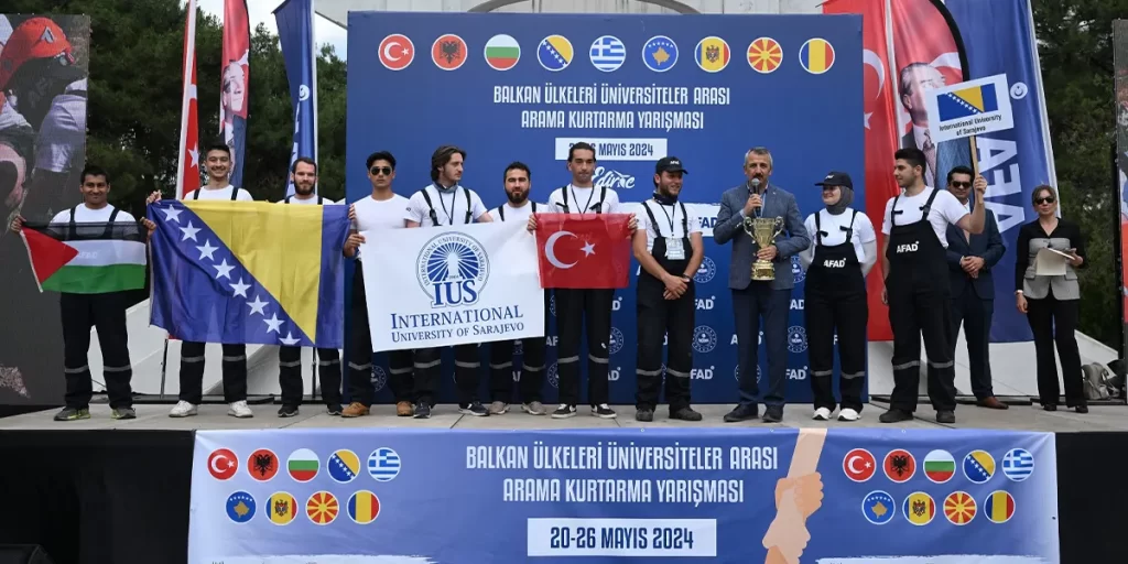 Arama Kurtarma Yarışmasının birincisi Bosna Hersek ekibi oldu