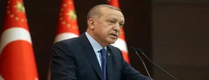 Türkiye Cumhurbaşkanı Recep Tayyip Erdoğan, Çankaya Köşkü'nde düzenlenen Koronavirüsle Mücadele