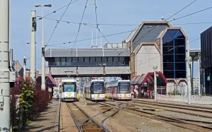 Belçika'da başkent Brüksel'deki havalimanı istikametine giden bir tren, şarbon şüphesi