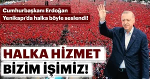 Yenikapı tarihi mitinglerinden birini daha yaşadı. Milyonlarca İstanbullu bayram tatili
