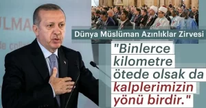 Cumhurbaşkanı Erdoğan, Dünya Müslümanlar Zirvesi'nde açıklamalarda bulundu. Cumhurbaşkanı Erdoğan, Binlerce
