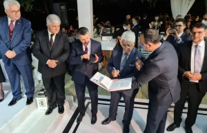 Gece, İstanbul Üsküdar’da Kuzey Makedonya Anayasa eski Başkanı Salih Murat’ın