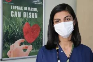 Adana'da yeni tip koronavirüsü (Kovid-19) yenerek görevlerine dönen Seyhan Devlet