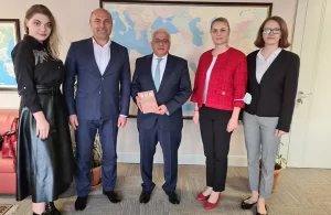 TİKA Başkan Yardımcısı Çevik Gagavuz temsilcilerini kabul etti
