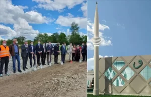 Almanya'nın Bavyera eyaletindeki Schrobenhausen beldesinde inşa edilecek Diyanet İşleri Türk