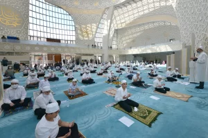 Diyanet İşleri Türk İslam Birliği’ne (DİTİB) bağlı Köln Merkez Camii’nde