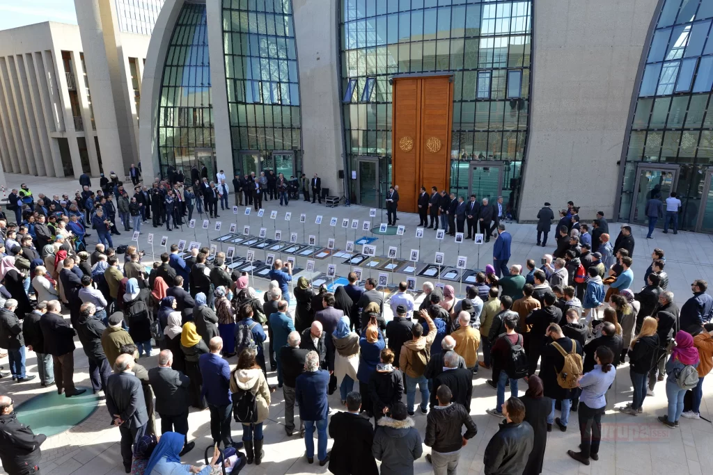 Yeni Zelanda'daki terör saldırısı kurbanları DİTİB Merkez Camii’nde anıldı