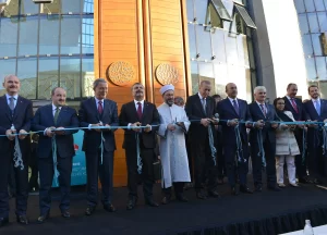 Almanya'nın Köln kentindeki Diyanet İşleri Türk-İslam Birliği (DİTİB) Merkez Camii