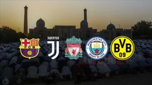 Barcelona, Juventus, Liverpool, Manchester City ve Borussia Dortmund'un da aralarında