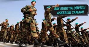 Yurt dışında bulunanların 1000 Euro ödemeleri halinde askerlik yapmış sayılacaklarını