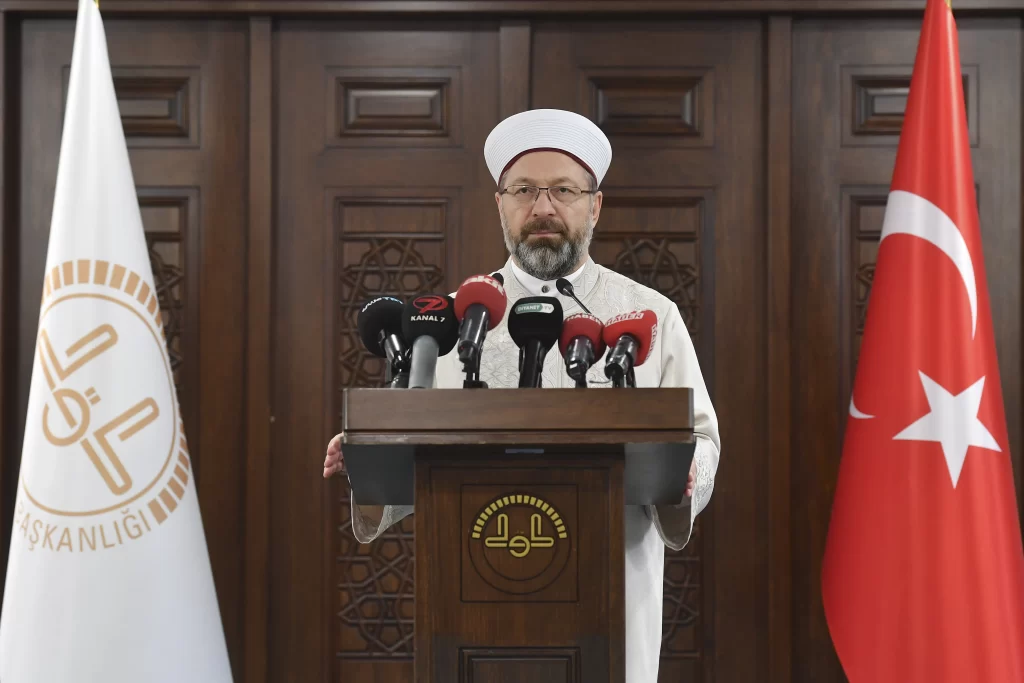 Diyanet İşleri Başkanı Erbaş