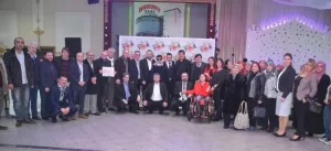 "Aramızda Engel Yok" parolasıyla Yazır Yardımlaşma Derneği'nin Akkurt düğün salonunda