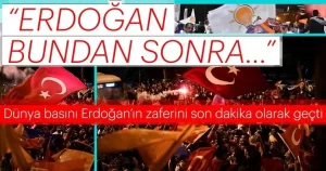 Tarihi 24 Haziran seçimleri sona erdi. Cumhurbaşkanı Erdoğan seçimin galibi