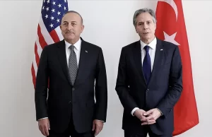 Dışişleri Bakanı Mevlüt Çavuşoğlu, ABD Dışişleri Bakanı Antony Blinken ile