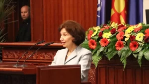 Kuzey Makedonya’da 8 Mayıs’ta düzenlenen cumhurbaşkanı seçiminin ikinci turunu kazanan