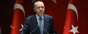 Cumhurbaşkanlığı Külliyesi'ndeki Cumhurbaşkanlığı Kabine Toplantısı'nın ardından millete seslenen Cumhurbaşkanı Recep