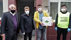 Zor günler geçiren esnafa destek olmak için harekete geçen Osmangazi