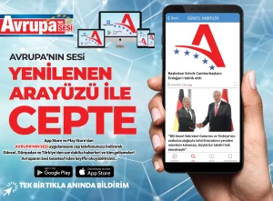 Avrupanın Sesi resmi haber sitesi www.avrupaninsesi.com, mobil uygulaması yenilenen yüzü