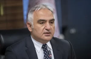 Kültür ve Turizm Bakanı Mehmet Nuri Ersoy, Kütüphane Haftası dolayısıyla