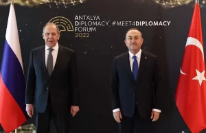 Rusya Dışişleri Bakanlığı, Türkiye Dışişleri Bakanı Çavuşoğlu ve Rusya Dışişleri