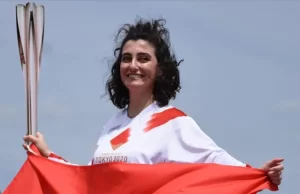 Japonya'nın Wakayama eyaletinin Kuşimoto ilçesinde yaşayan Durna Özkaya, kente uğrayan