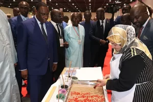 Senegal’de Türkiye’nin onur konuğu olduğu Uluslararası El Sanatları Fuarı düzenlendi.