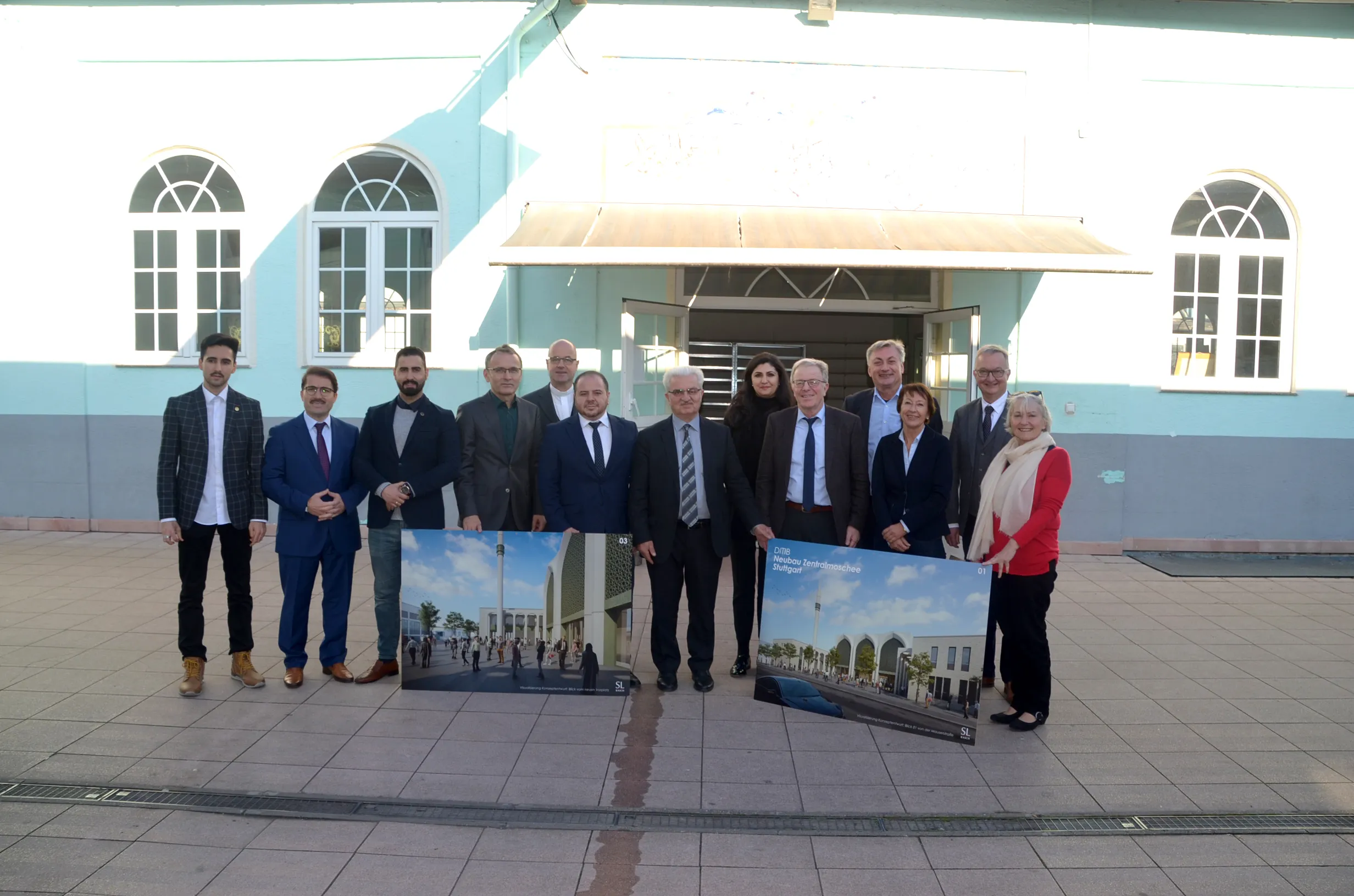 Diyanet İşleri Türk İslam Birliği’ne (DİTİB) bağlı Stuttgart-Feuerbach Yeni Camii