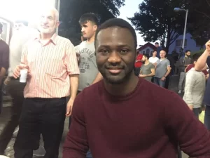İstanbul'da iksisat eğitimi gören Fildişi Sahili'nden Firez Ahmet, Erasmus kapsamında