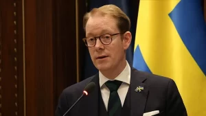 İsveç Dışişleri Bakanı Tobias Billström, Türkiye'nin İsveç'in NATO üyeliğini onaylamamasının