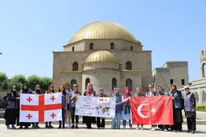 TİKA Tiflis Koordinatörü Necla Demirdağ TİKA'nın koordinasyonunda Yurtdışı Türkler ve