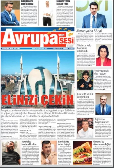 Avrupanın Sesi Gazetesi / 2019 Kasım