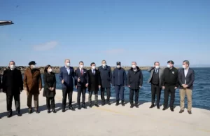 Edirne'nin Saros Körfezi kıyısında bulunan Enez ilçesinde, 135 metre uzunluğunda,