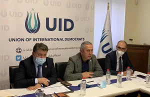Uluslararası Demokratlar Birliği (UID) Genel Başkanı Köksal Kuş, Düsseldorf şube