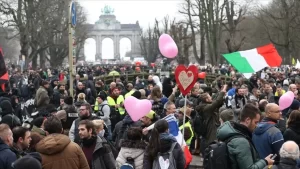 Brüksel polisine göre, Belçikalıların yanı sıra Fransa, Hollanda, Almanya ve