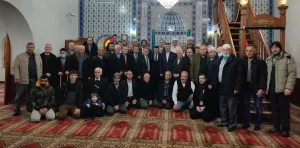 Türkiye’nin Gümülcine Başkonsolosu Aykut Ünal ile Selanik Başkonsolosu Efe Ceylan,