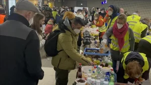 Rusya ve Ukrayna arasında devam eden savaştan kaçarak Almanya'ya ulaşan