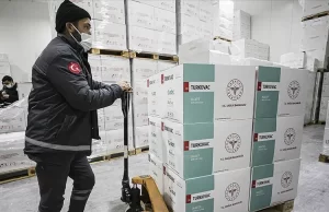 Sağlık Bakanlığı Halk Sağlığı Genel Müdürlüğü Aşı ve İlaç Deposu'nda